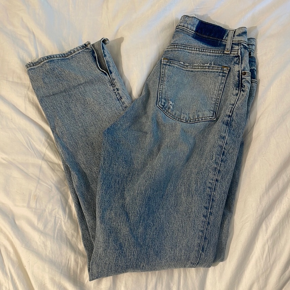 Abercrombie Curve Love 90s Straight Ultra High Rise Jeans